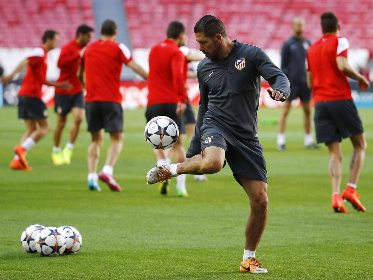Entrenamiento del Atlético