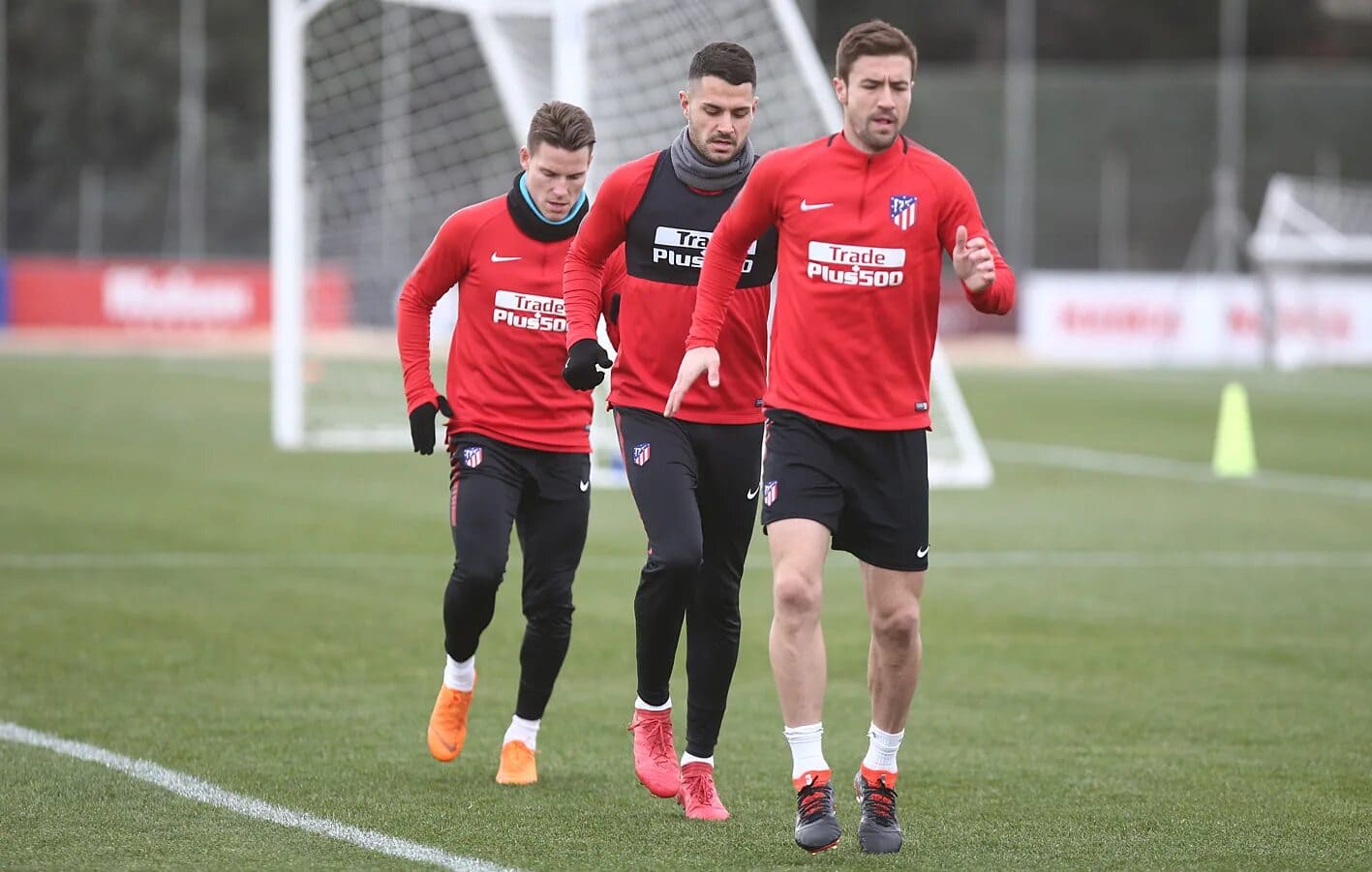 Entrenamiento físico del Atlético